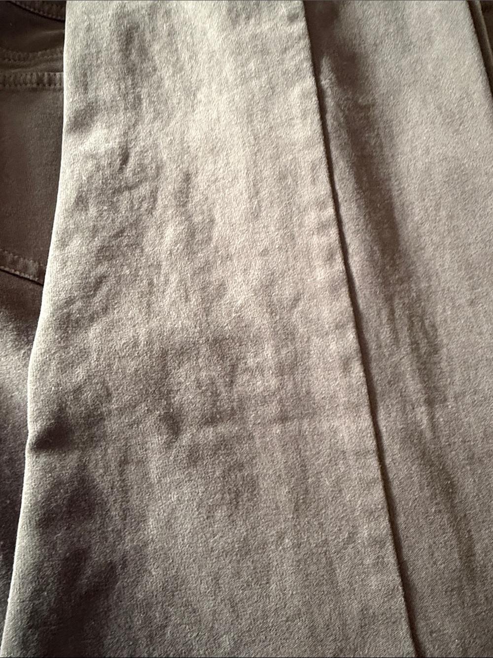 Eileen Fisher Dark Charcoal Straight-Leg Pants - Picture 10 of 10